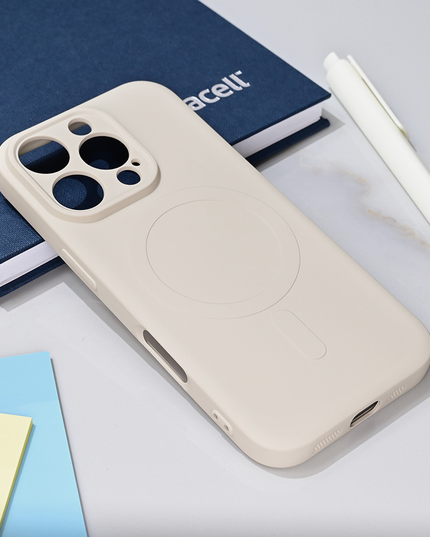 Torbica Teracell Giulietta Magsafe za iPhone 16 Pro 6.3 bela