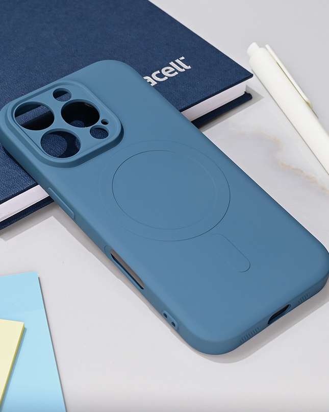 Torbica Teracell Giulietta Magsafe za iPhone 16 Pro 6.3 plava