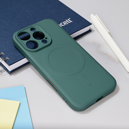 Torbica Teracell Giulietta Magsafe za iPhone 16 Pro 6.3 tamno zelena