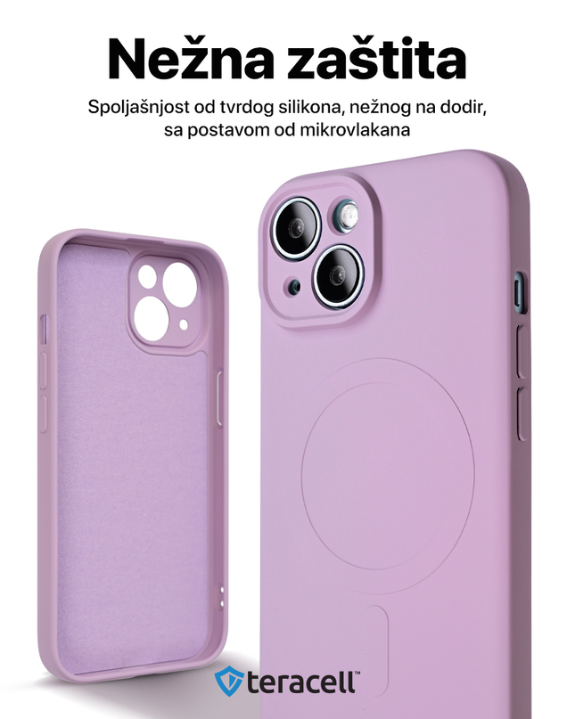 Torbica Teracell Giulietta Magsafe za iPhone 16 Pro 6.3 tamno zelena