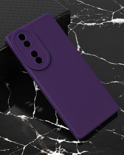 Torbica Teracell Giulietta za Huawei Honor 70 mat tamno ljubicasta