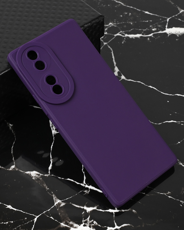 Torbica Teracell Giulietta za Huawei Honor 70 mat tamno ljubicasta