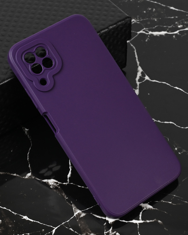 Torbica Teracell Giulietta za Huawei P40 Lite/Nova 6 SE mat tamno ljubicasta