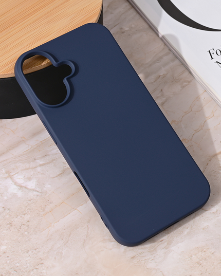 Torbica Teracell Giulietta za iPhone 16 6.1 mat tamno plava