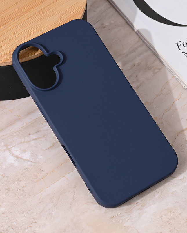 Torbica Teracell Giulietta za iPhone 16 6.1 mat tamno plava