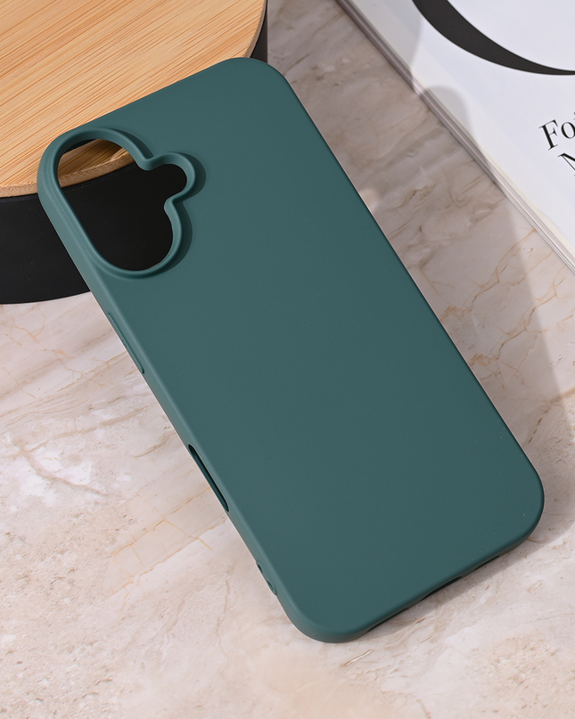 Torbica Teracell Giulietta za iPhone 16 6.1 mat zelena
