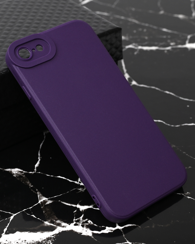Torbica Teracell Giulietta za iPhone 7/8/SE 2020/2022 mat tamno ljubicasta