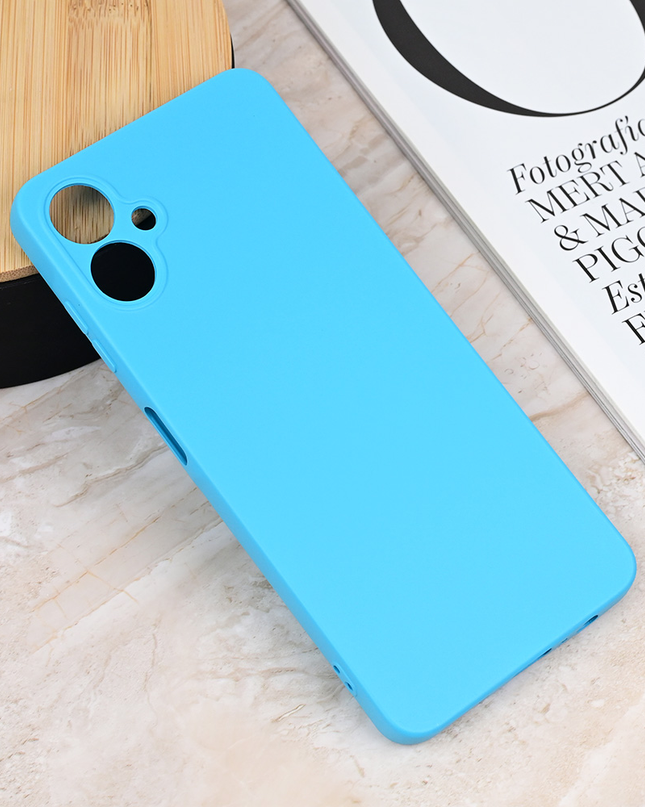 Torbica Teracell Giulietta za Samsung A065F Galaxy A06 mat svetlo plava
