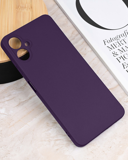 Torbica Teracell Giulietta za Samsung A065F Galaxy A06 mat tamno ljubicasta