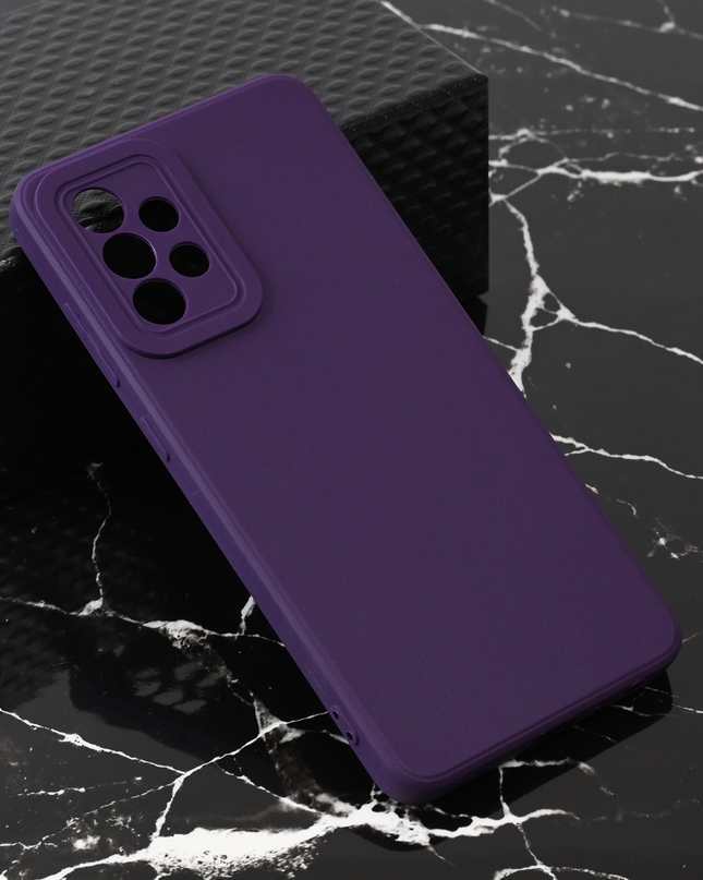 Torbica Teracell Giulietta za Samsung A525F/A526B/A528B Galaxy A52 4G/A52 5G/A52s 5G mat tamno ljubicasta