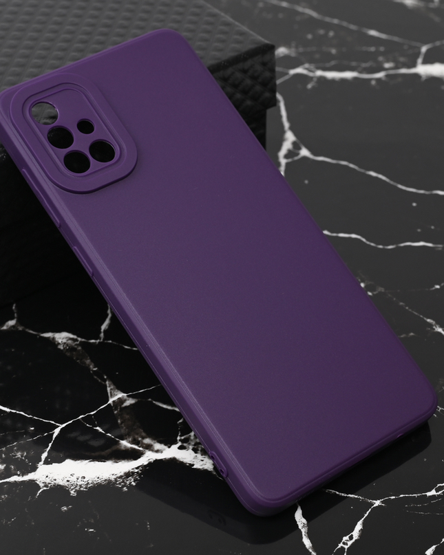 Torbica Teracell Giulietta za Samsung A715F Galaxy A71 mat tamno ljubicasta