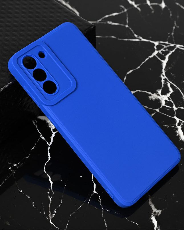 Maska Teracell Giulietta za Samsung G991B Galaxy S21 mat plava