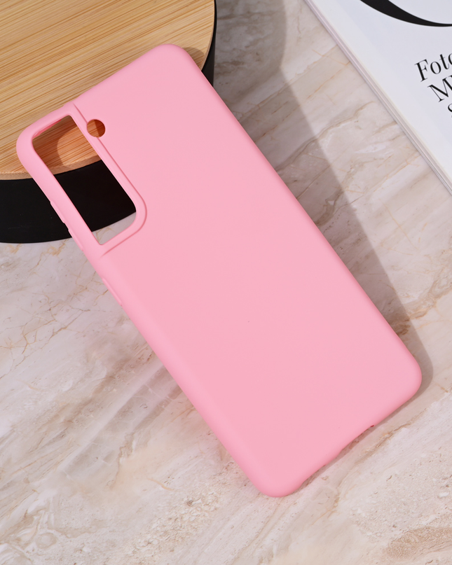 Torbica Teracell Giulietta za Samsung G991B Galaxy S21 mat roze