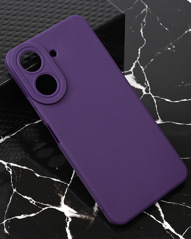 Torbica Teracell Giulietta za Xiaomi Redmi 13C mat tamno ljubicasta