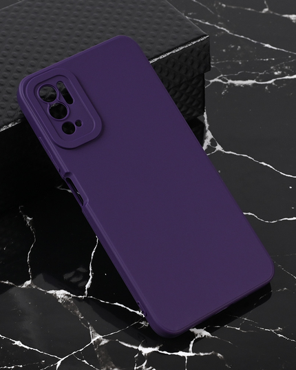 Torbica Teracell Giulietta za Xiaomi Redmi Note 10 5G mat tamno ljubicasta