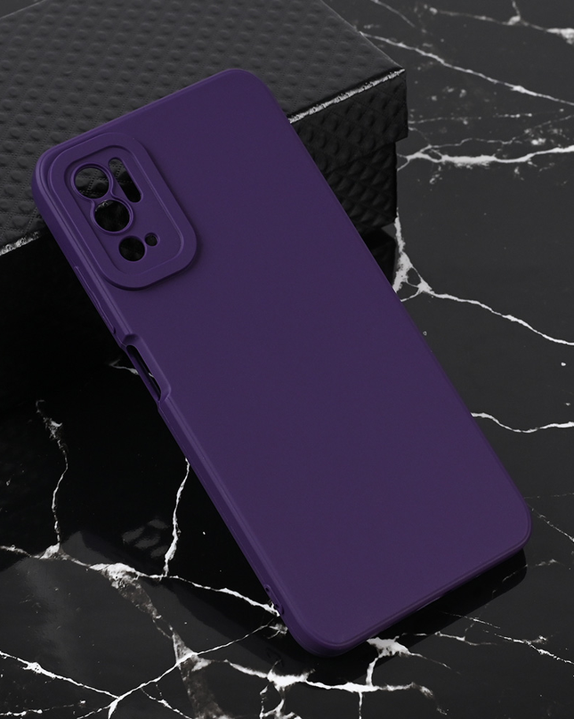 Torbica Teracell Giulietta za Xiaomi Redmi Note 10 5G mat tamno ljubicasta