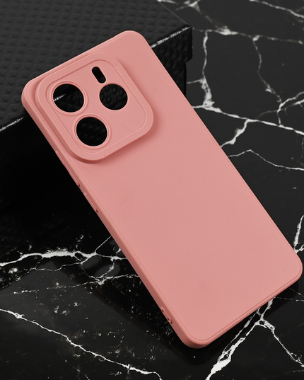 Torbica Teracell Giulietta za Xiaomi Redmi Note 14 5G mat tamno roze