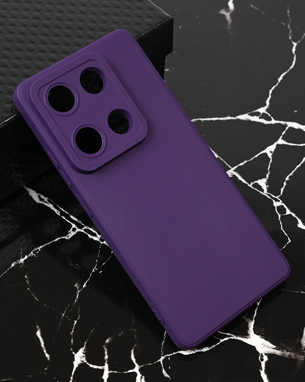 Torbica Teracell Giulietta za Xiaomi Redmi Note 14S (EU) mat tamno ljubicasta