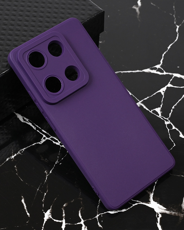 Torbica Teracell Giulietta za Xiaomi Redmi Note 14S (EU) mat tamno ljubicasta