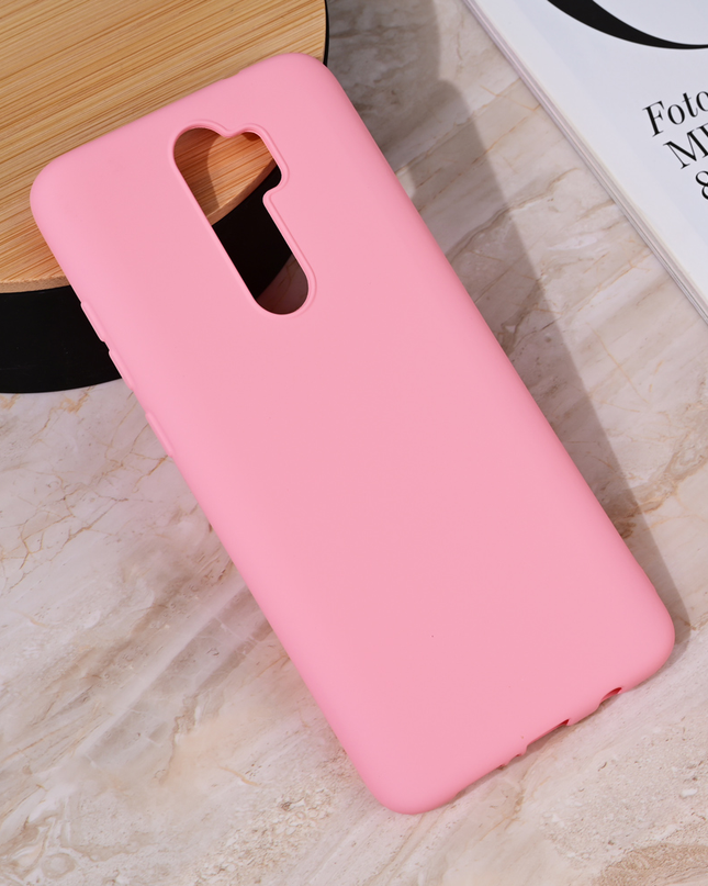 Torbica Teracell Giulietta za Xiaomi Redmi Note 8 Pro mat roze
