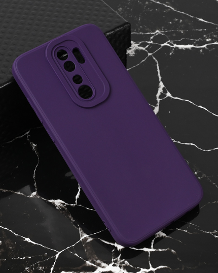 Torbica Teracell Giulietta za Xiaomi Redmi Note 8 Pro mat tamno ljubicasta