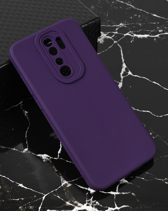 Torbica Teracell Giulietta za Xiaomi Redmi Note 8 Pro mat tamno ljubicasta