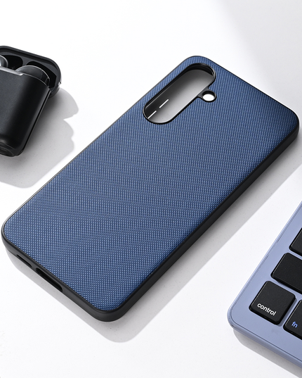 Torbica Teracell Scrub za Samsung S721B Galaxy S24 FE tamno plava