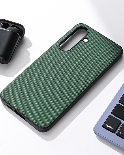 Torbica Teracell Scrub za Samsung S721B Galaxy S24 FE tamno zelena