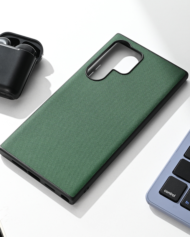 Torbica Teracell Scrub za Samsung S928B Galaxy S24 Ultra tamno zelena