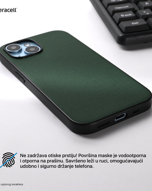Torbica Teracell Scrub za Xiaomi Redmi Note 14 Pro 4G (EU) tamno plava
