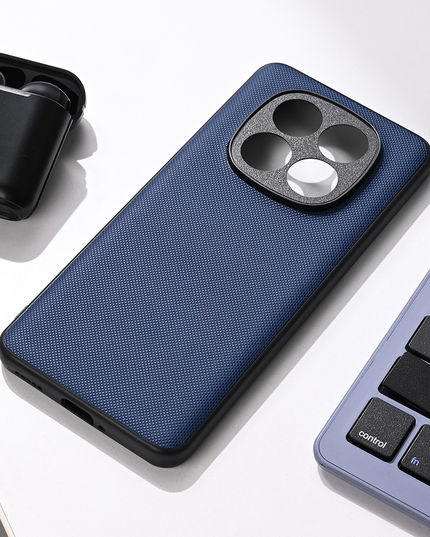 Torbica Teracell Scrub za Xiaomi Redmi Note 14 Pro Plus tamno plava