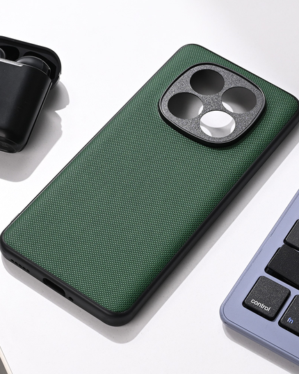 Torbica Teracell Scrub za Xiaomi Redmi Note 14 Pro Plus tamno zelena