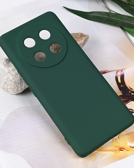 Torbica Teracell Soft Velvet za Honor Magic 7 Lite tamno zelena