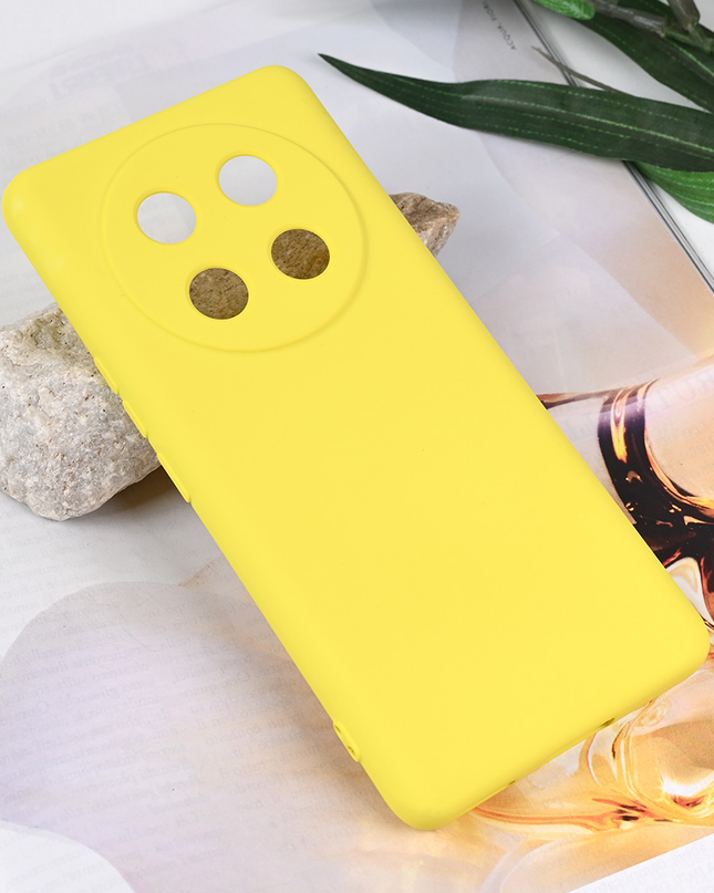 Torbica Teracell Soft Velvet za Honor Magic 7 Lite zuta