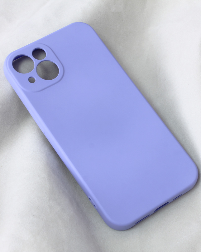 Torbica Teracell Soft Velvet za iPhone 13 6.1 ljubicasta