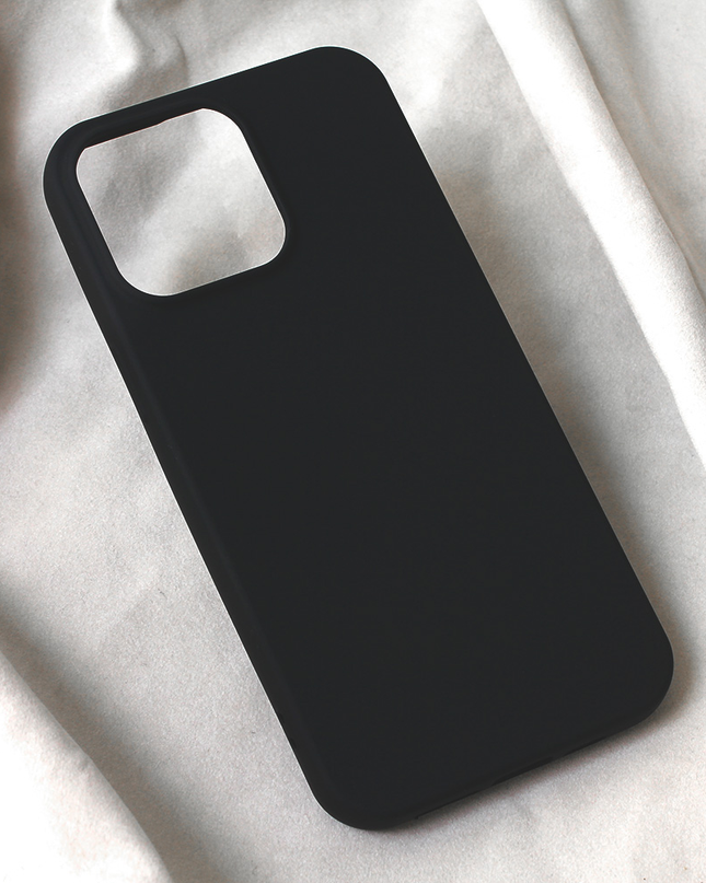 Torbica Teracell Soft Velvet za iPhone 15 Pro Max 6.7 crna