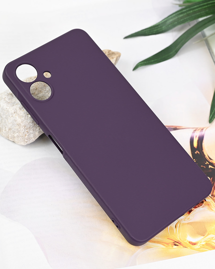 Torbica Teracell Soft Velvet za Samsung A065F Galaxy A06 tamno ljubicasta