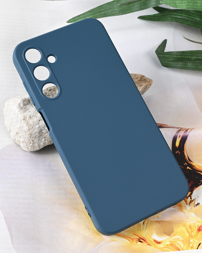 Torbica Teracell Soft Velvet za Samsung A256B Galaxy A25 5G plava