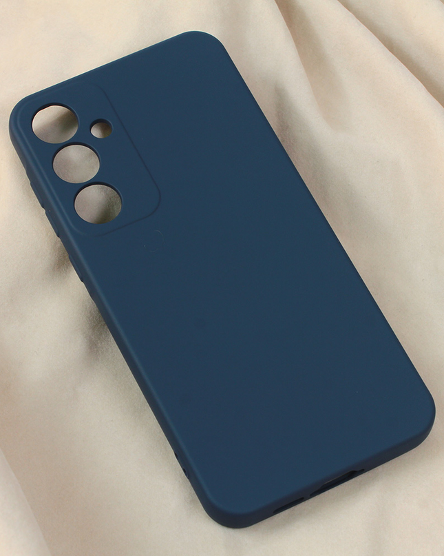 Torbica Teracell Soft Velvet za Samsung A556B Galaxy A55 5G tamno plava