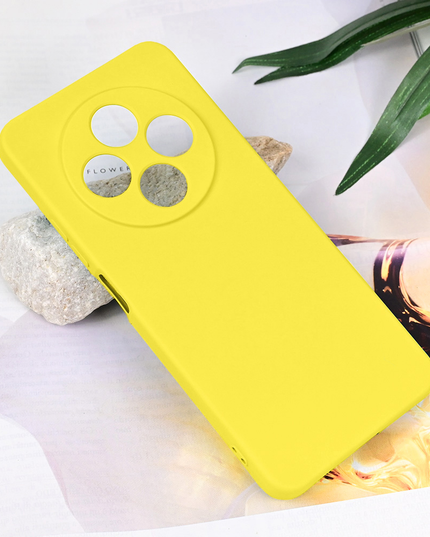 Torbica Teracell Soft Velvet za Xiaomi Redmi 14C/Redmi A4 zuta