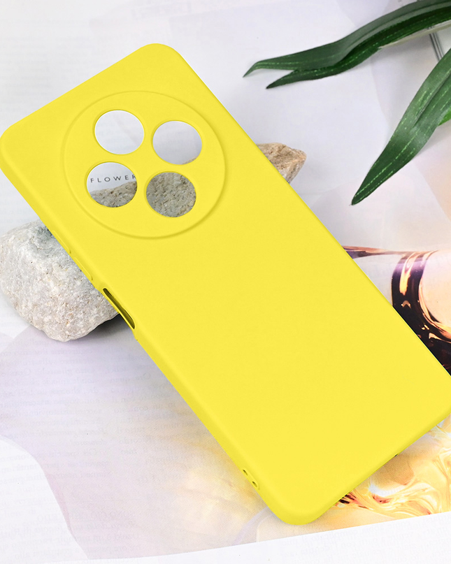 Torbica Teracell Soft Velvet za Xiaomi Redmi 14C/Redmi A4 zuta