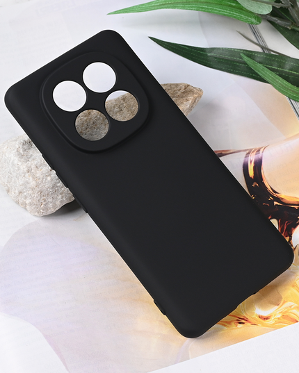 Torbica Teracell Soft Velvet za Xiaomi Redmi Note 14 Pro Plus crna