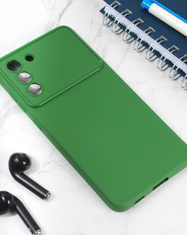 Torbica TPU za Samsung G990B Galaxy S21 FE zelena