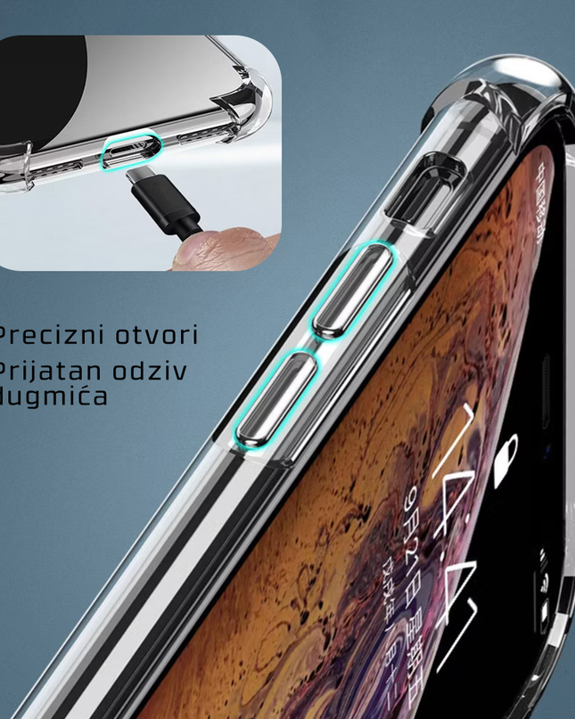 Torbica Transparent Ice Cube za Honor Magic 7 Pro