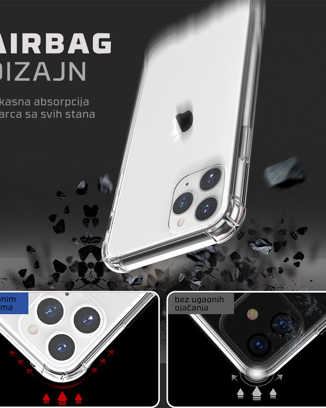Torbica Transparent Ice Cube za Honor Magic 7 Pro