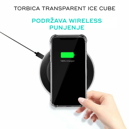 Torbica Transparent Ice Cube za Honor X6b