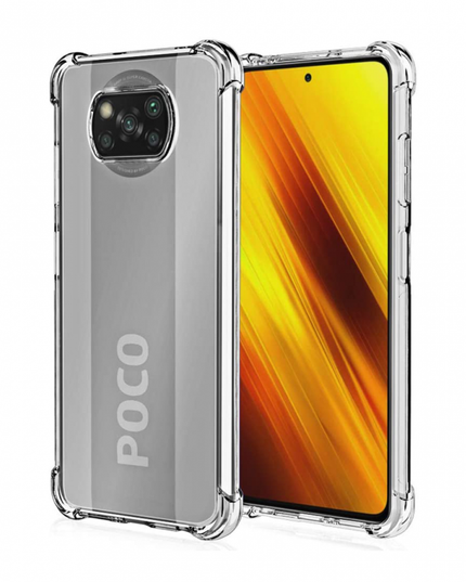 Torbica Transparent Ice Cube za Xiaomi Poco X3/X3 Pro/X3 NFC