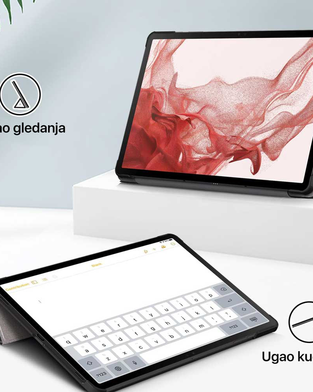 Torbica Ultra Slim za Samsung X710 Galaxy Tab S9 crna