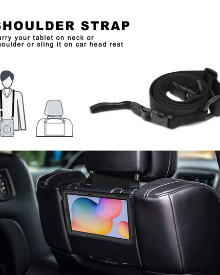 Torbica za iPad 10 2022/iPad 11 2025 crna