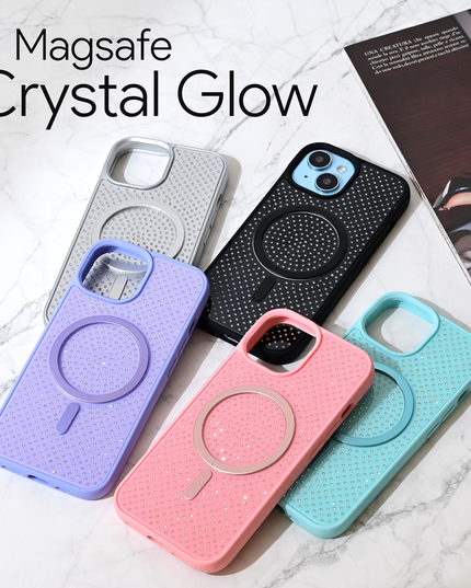 Torbica Magsafe Crystal Glow za Samsung S928B Galaxy S24 Ultra